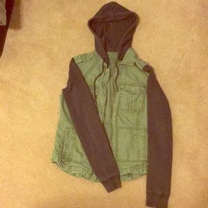 American Eagle Hooded Utility Jacket (XXS/TTP)